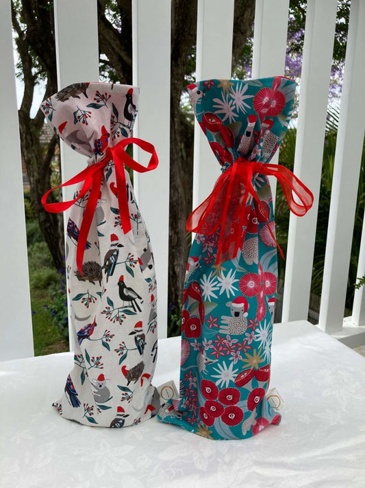 Reuseable Gift Bag - Wine Bottle