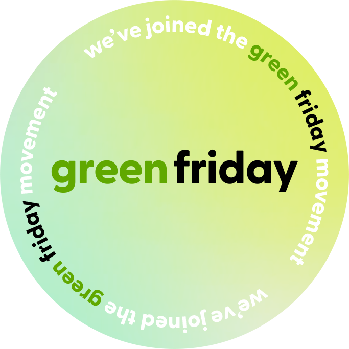 We've joined Green Friday Logo