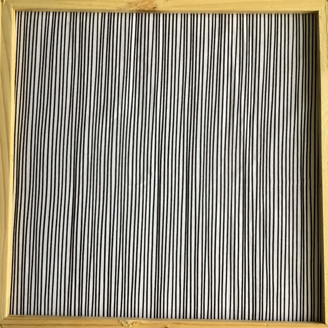 thin black and white strip fabric for custom made cushion covers