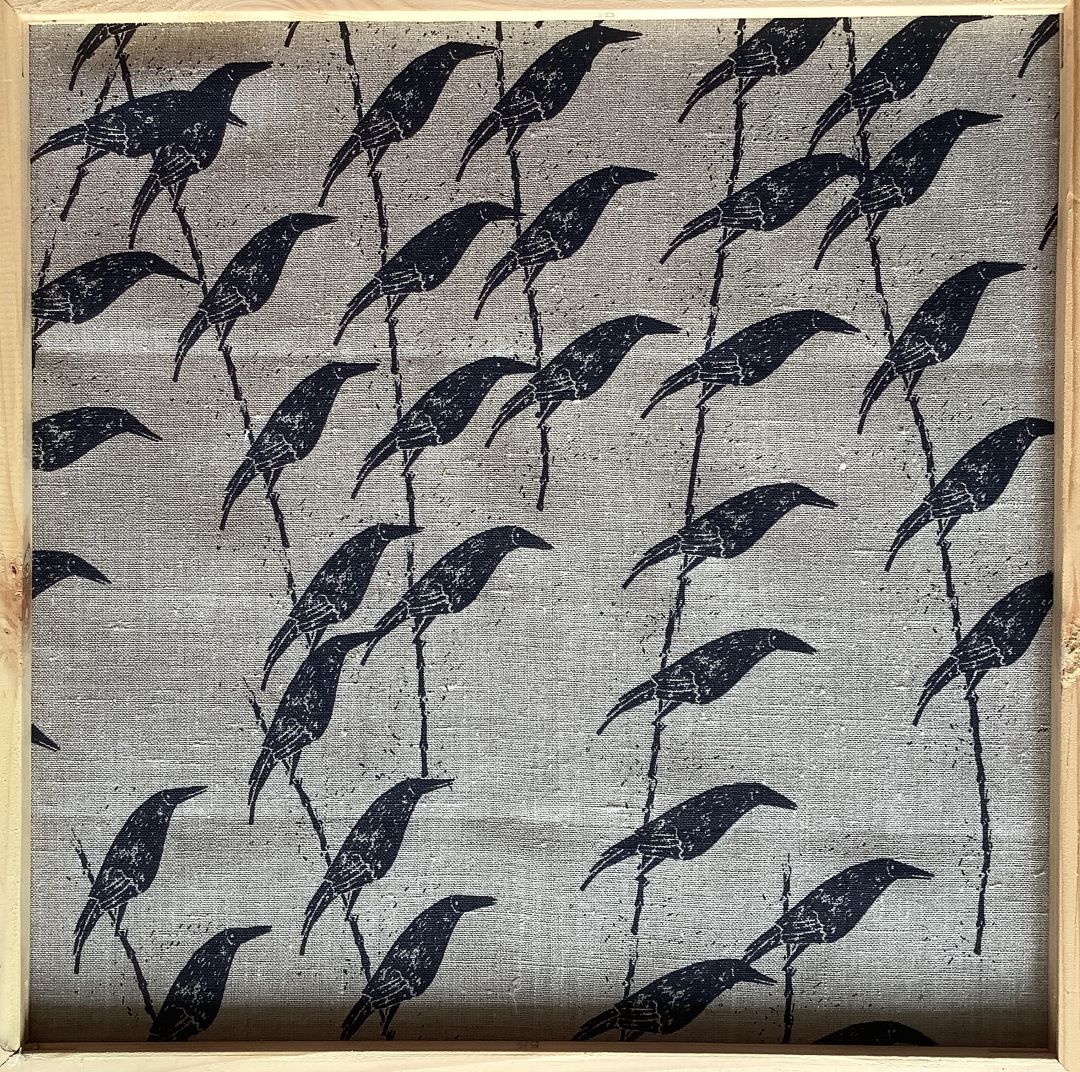 Currawong fabric for custom made cushion covers