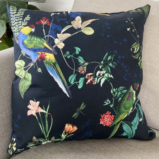 Tropical Bird Cushion Cover