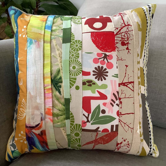 Until nothing else remains cushion cover on a couch